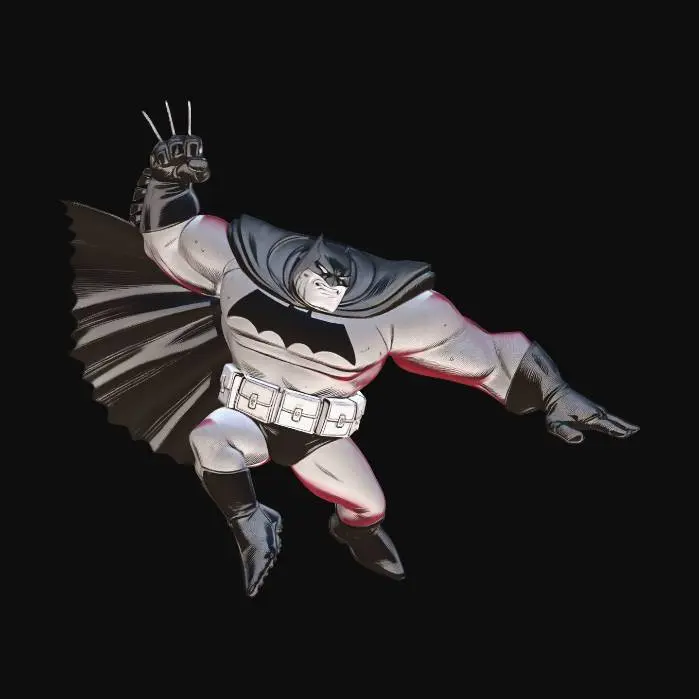 3D model for Clawed Batman