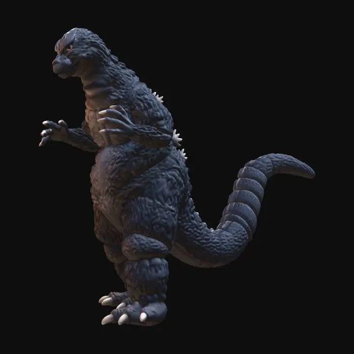 3D model for Midnight Kaiju