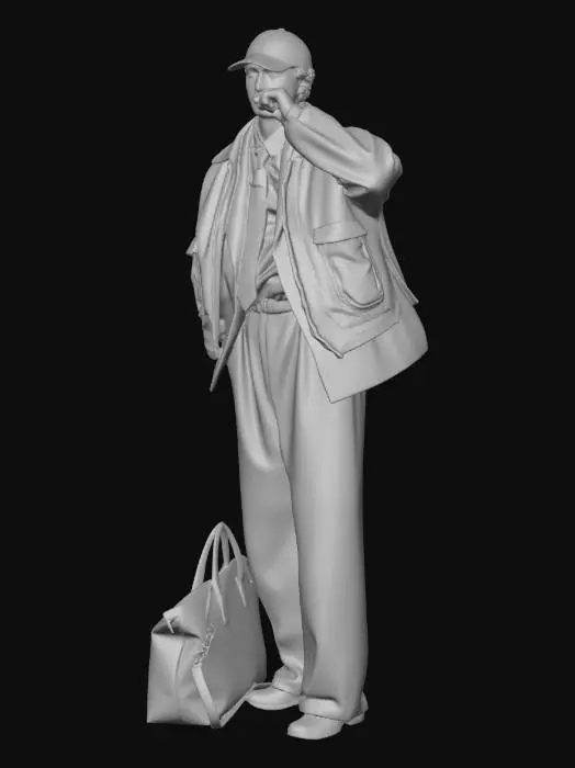 3D model for Pinstripe Confidence on the City Street