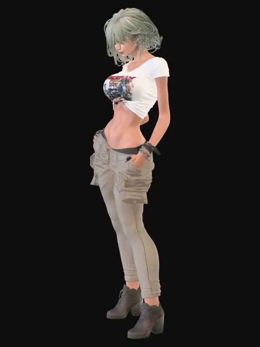 3D model for Green Day Tee Rebel