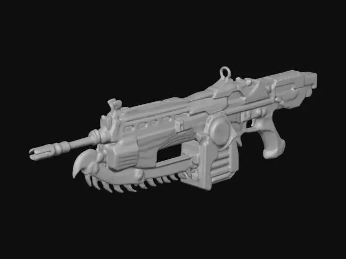 3D model for Lancer Assault Rifle