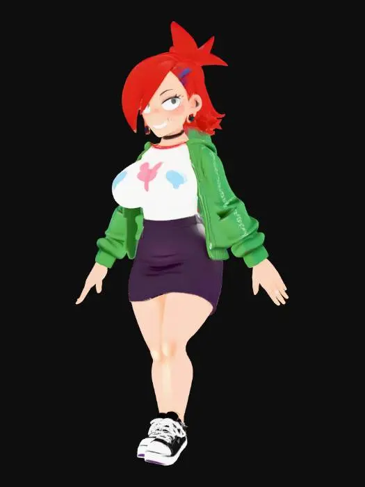 3D model for Anime Style Character