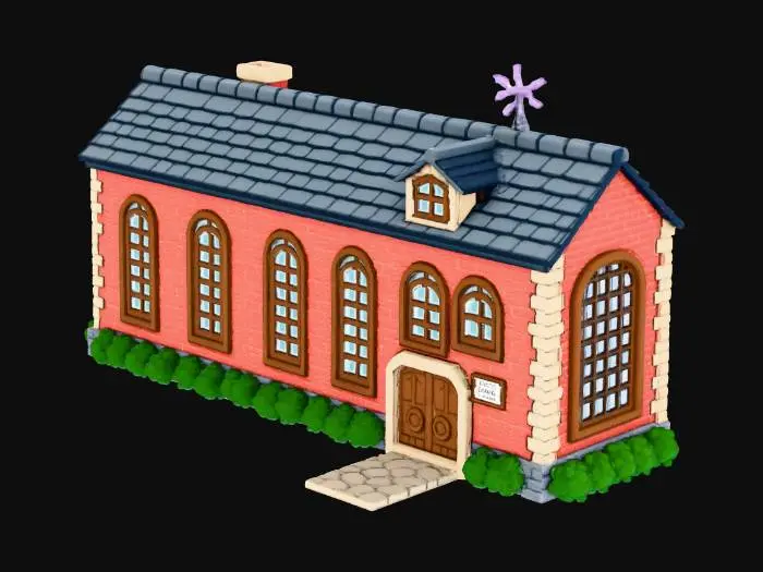 3D model for Pixel Art Library