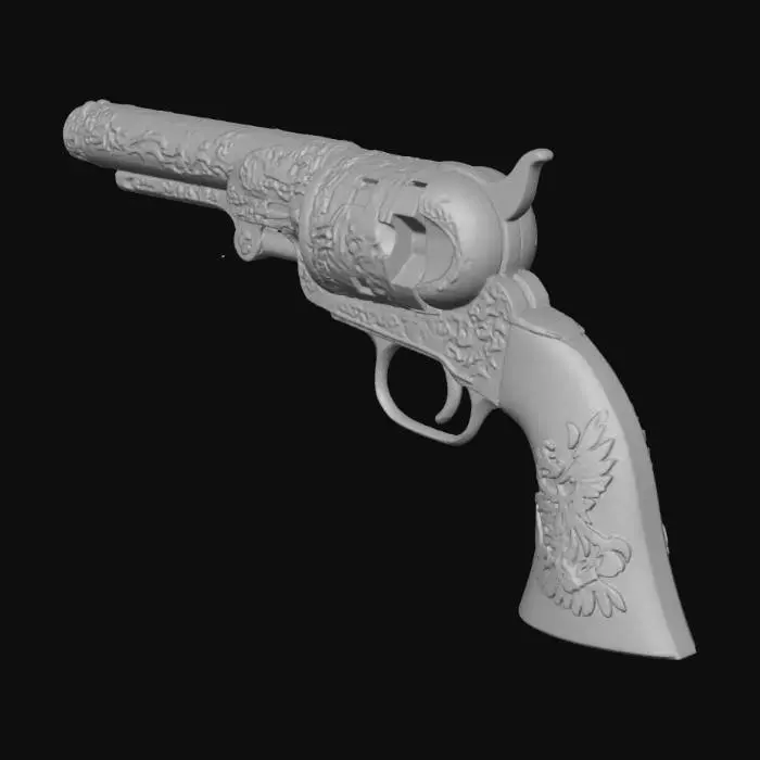 3D model for Eagle Emblem Revolver