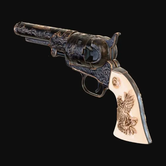 3D model for Eagle Emblem Revolver