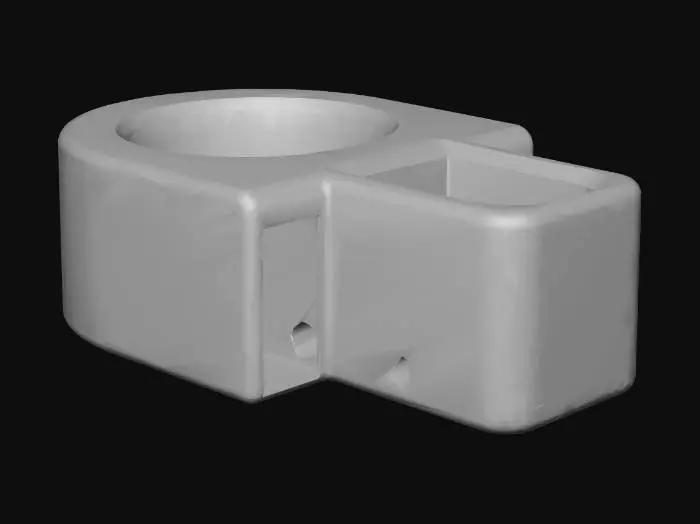 3D model for Round Bore Bearing Housing