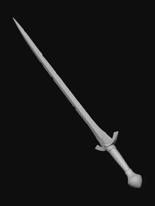 3D model for Medieval Sword - Tier 1