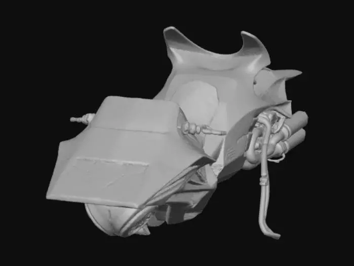 3D model for Futuristic Hoverbike