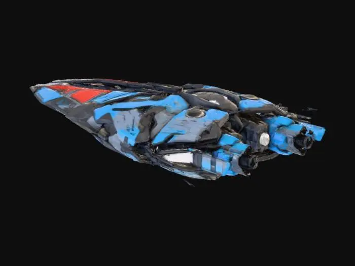 3D model for Starship Vanguard