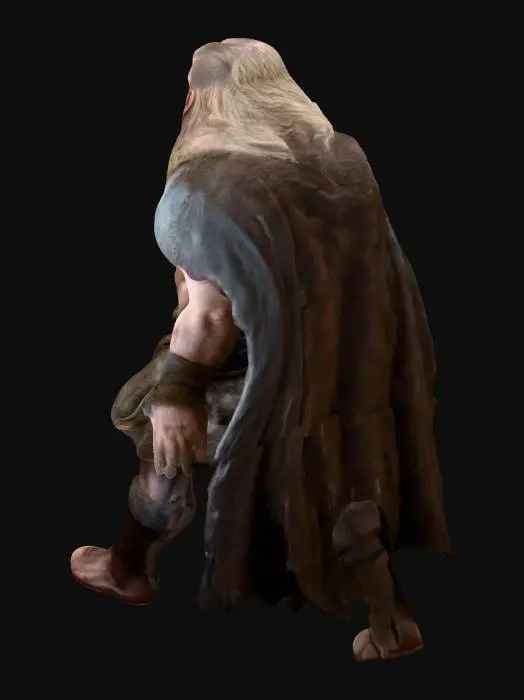 3D model for Berserker Warrior