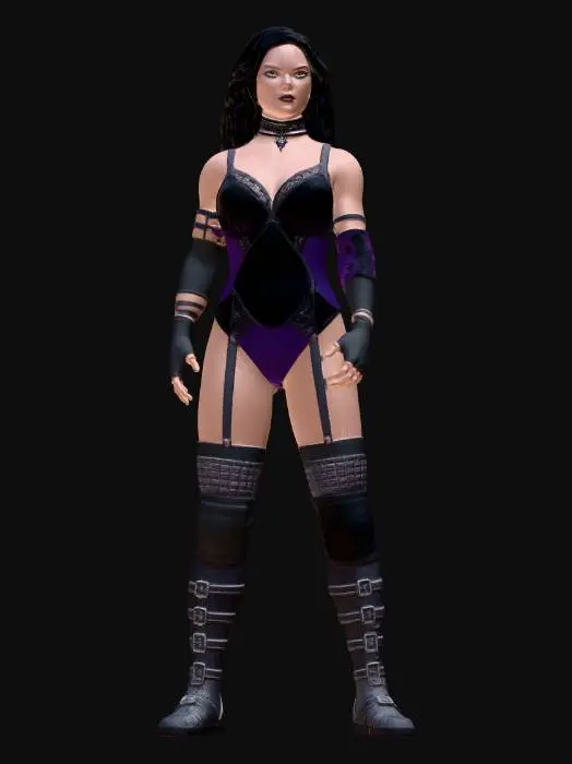 3D model for Velvet Nocturne