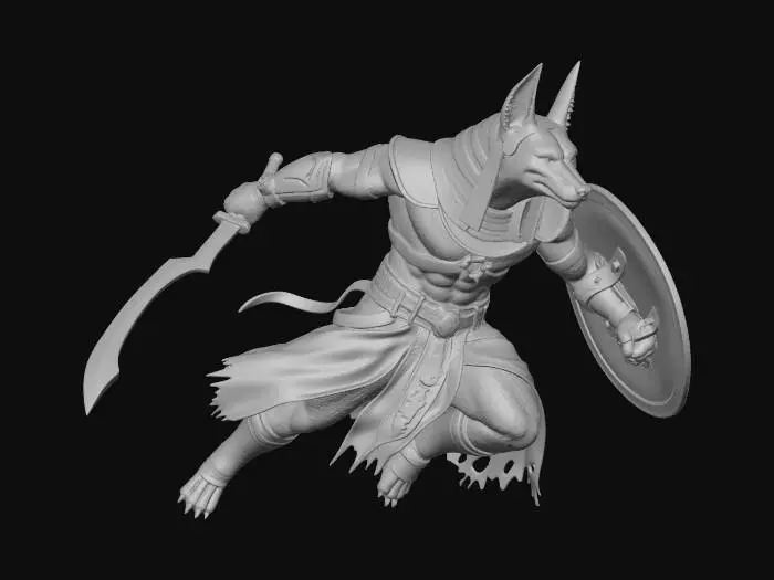 3D model for Anubis Fighter