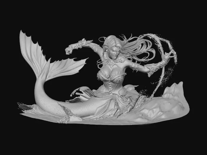 3D model for Siren's Fury