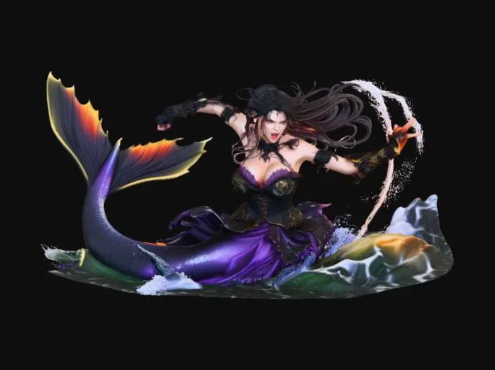 3D model for Siren's Fury