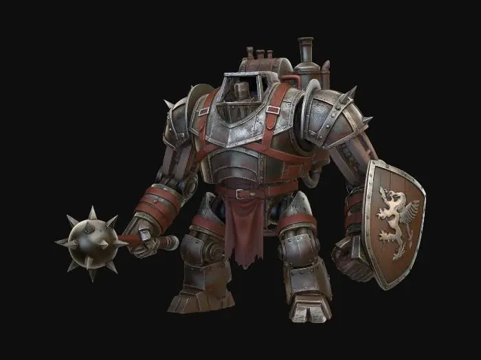 3D model for Medieval Mech Ironmaw Sentinel