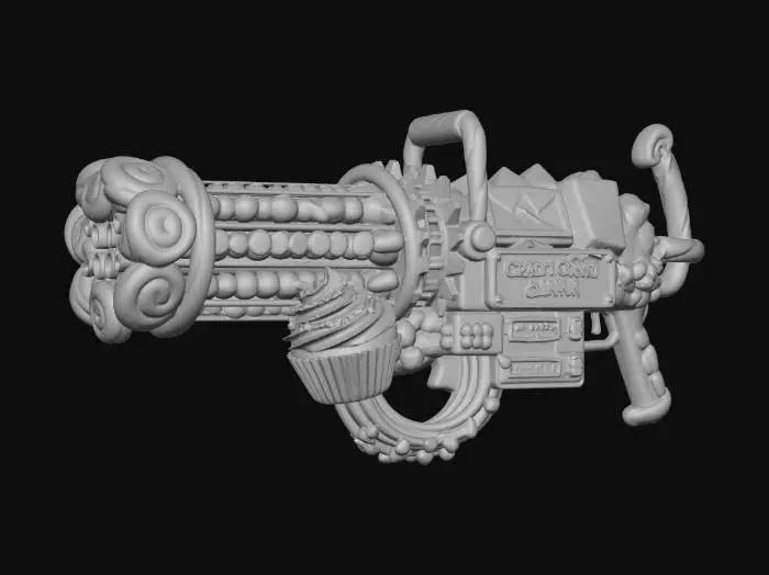 3D model for Cosmic Candy Cannon