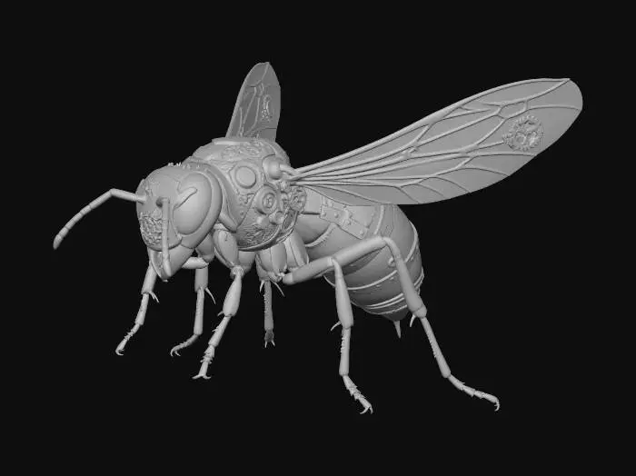 3D model for Steampunk Hornet