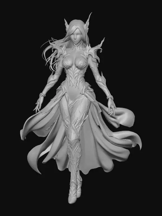 3D model for fantasy+armor+3d+model+4