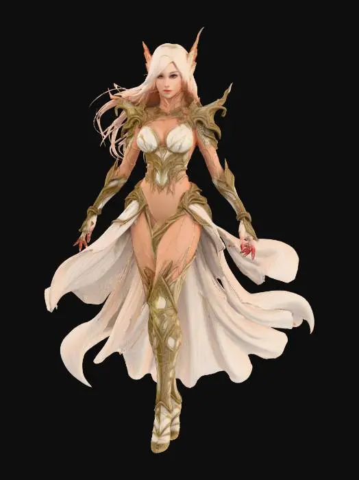 3D model for fantasy+armor+3d+model+4