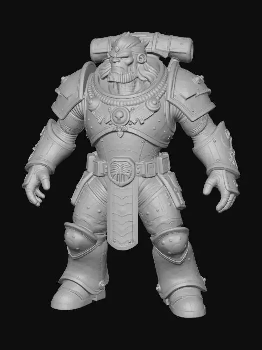 3D model for klingon+warrior+3d+model