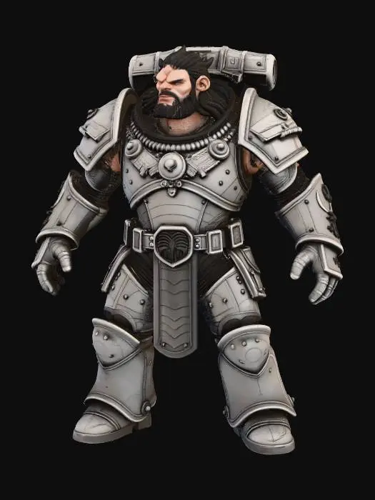 3D model for klingon+warrior+3d+model