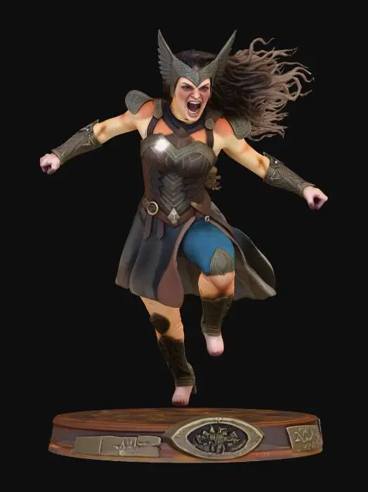 3D model for Warrior's Fury