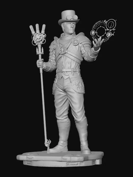 3D model for Steampunk Illusionist