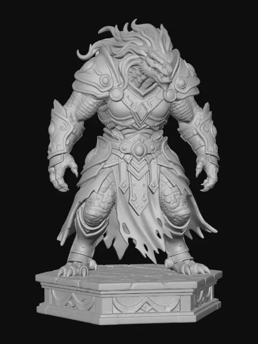 3D model for Mystic Echo Monster