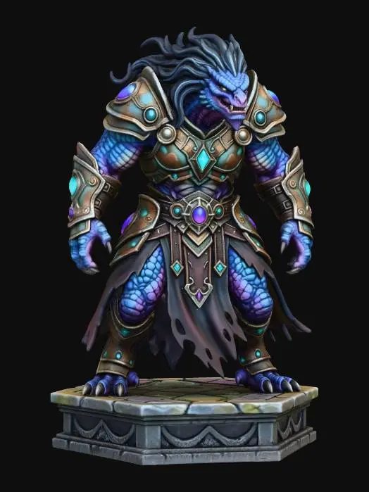 3D model for Mystic Echo Monster