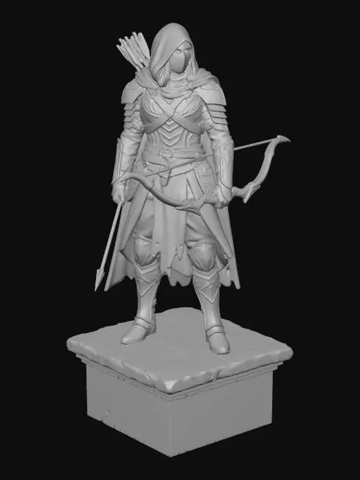 3D model for Night Shadow Archer
