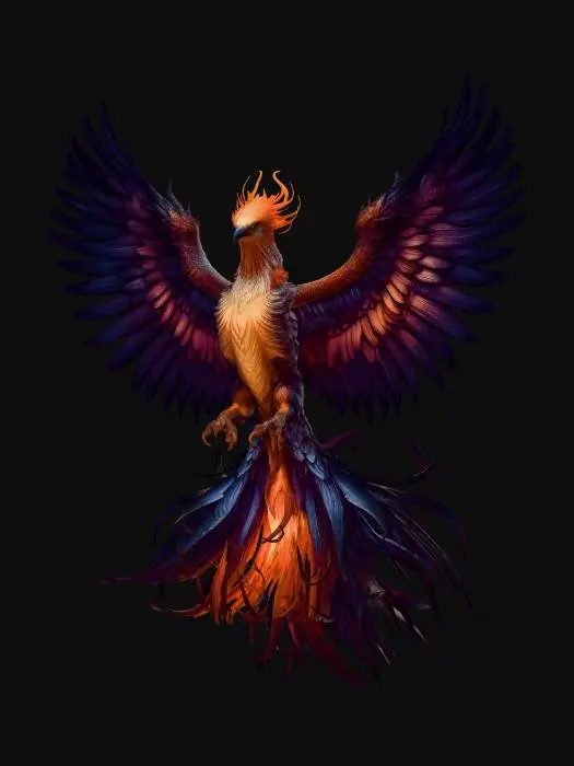 3D model for Phoenix of Embers