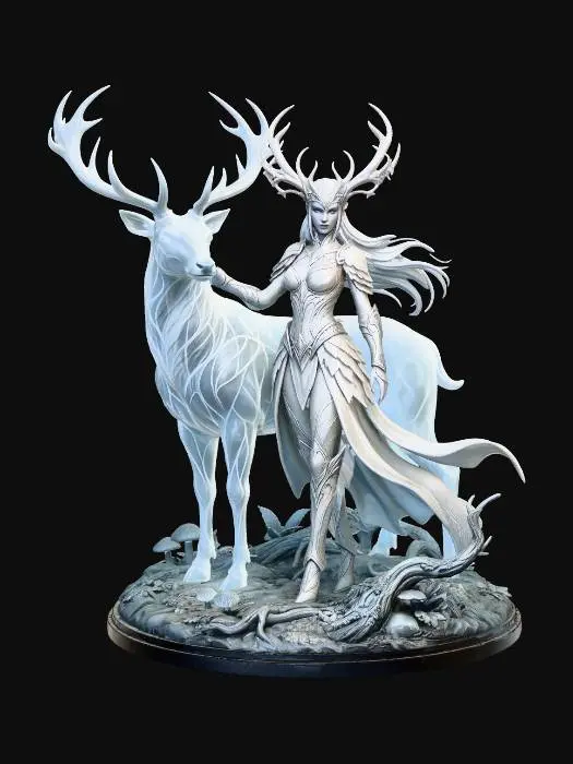 3D model for Frost Queen and the Ice Stag