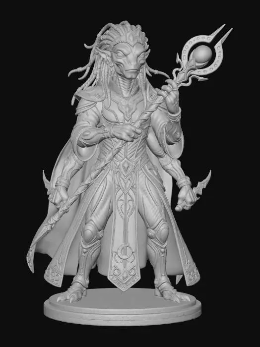 3D model for Fantasy Alien #easteregg2026#