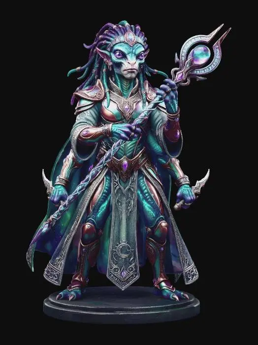 3D model for Fantasy Alien #easteregg2026#
