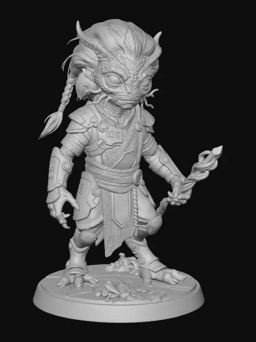 3D model for Fantasy Alien Child #EasterEgg2026#