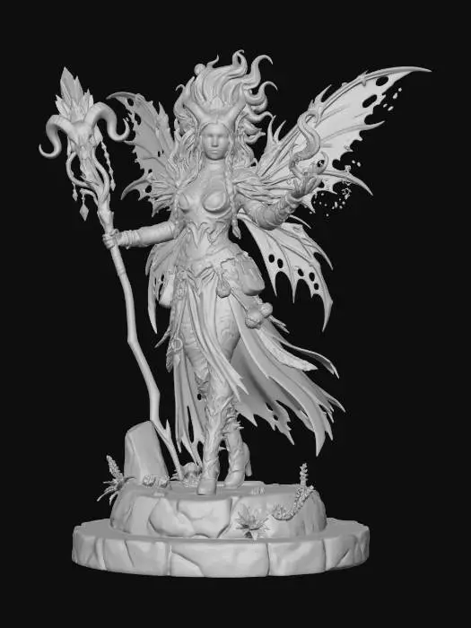 3D model for Evil Feary Witchcraft , #EasterEgg2026#