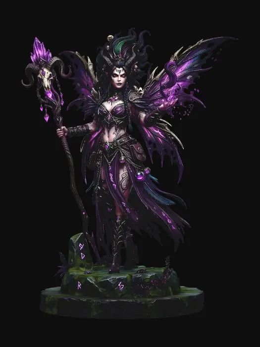 3D model for Evil Feary Witchcraft , #EasterEgg2026#