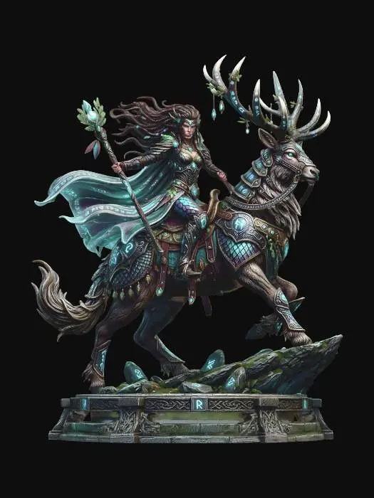 3D model for Runebound Rider on the Starstag, #EasterEgg2026#