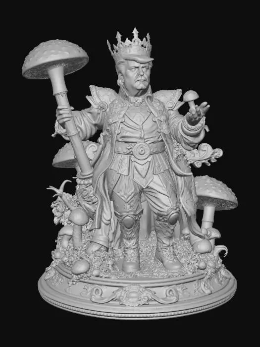3D model for Imagine Meshy King - 3 Years of Modeling