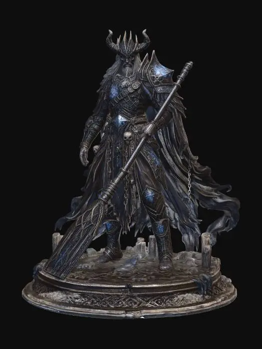 3D model for The Frostbound Warlord
