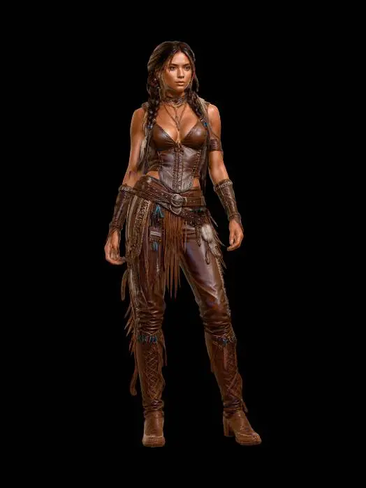 3D model for Fringe Frontier Warrior