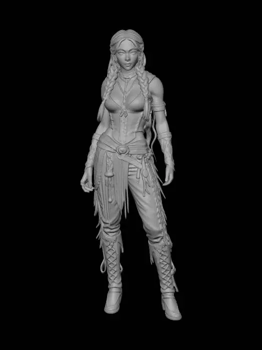 3D model for Fringe Frontier Warrior