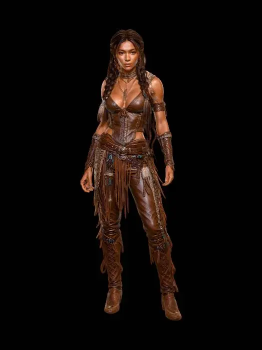 3D model for Fringe Frontier Warrior