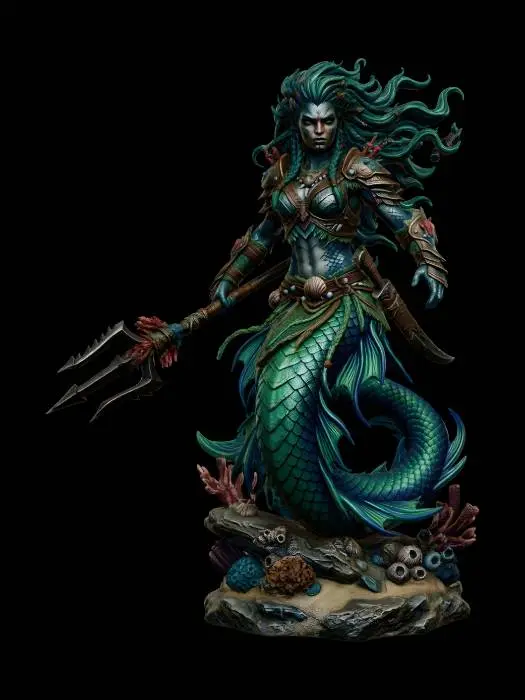 3D model for Abyssal Siren