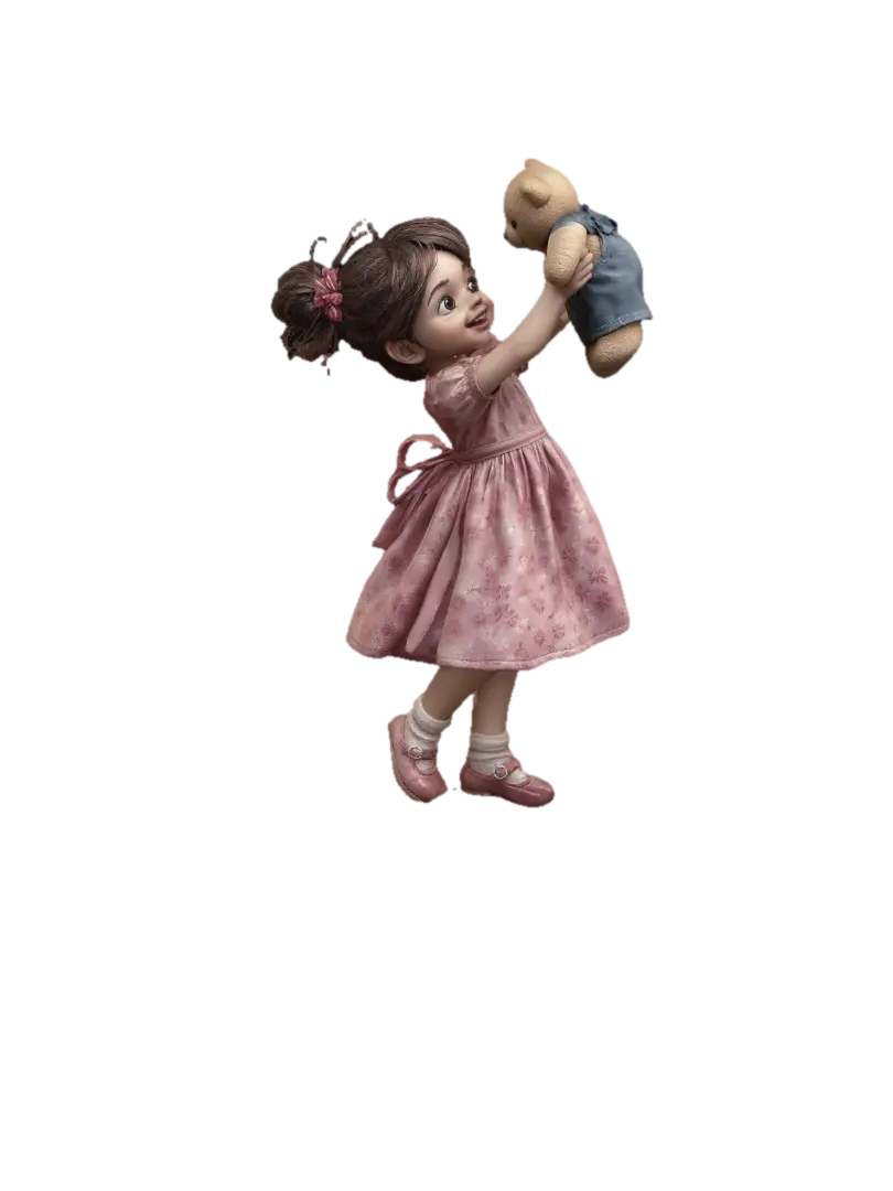Teddy Lift - Doll 的 AI 生成 3D 模型