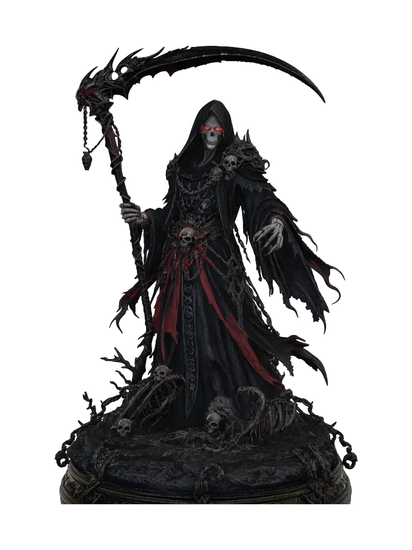 Harbinger of Oblivion - Watak fantasi 3D Meshy AI