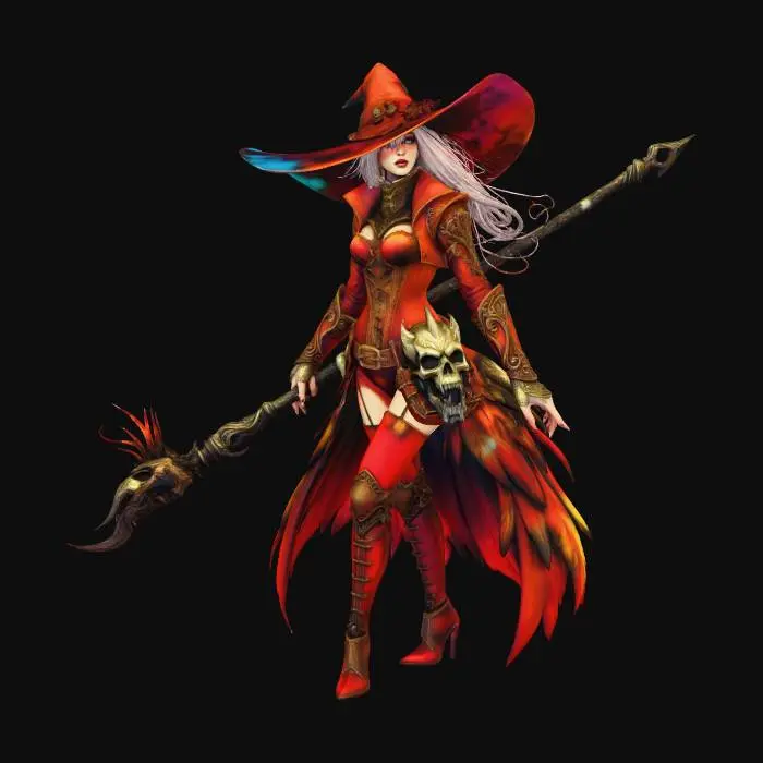 3D model for Red wich renix