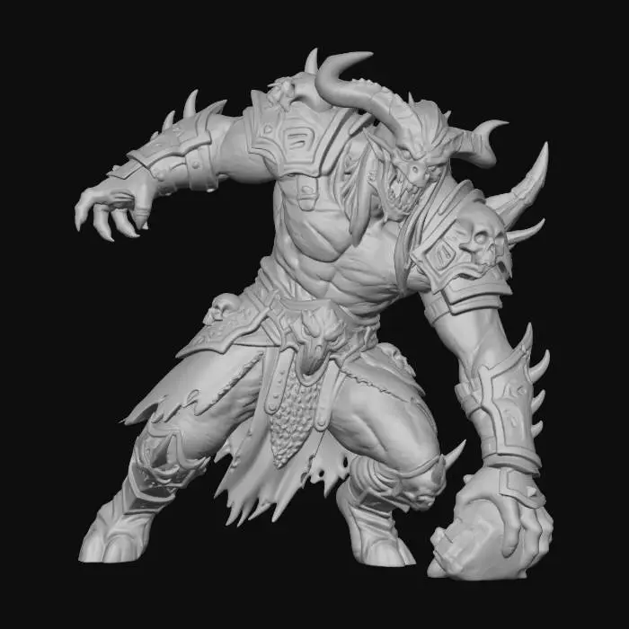3D model for Infernal Demon