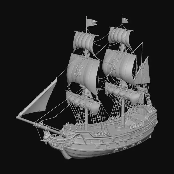 3D model for Pirate's Glory