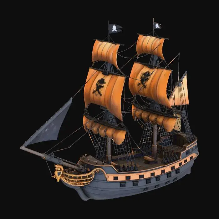 3D model for Pirate's Glory